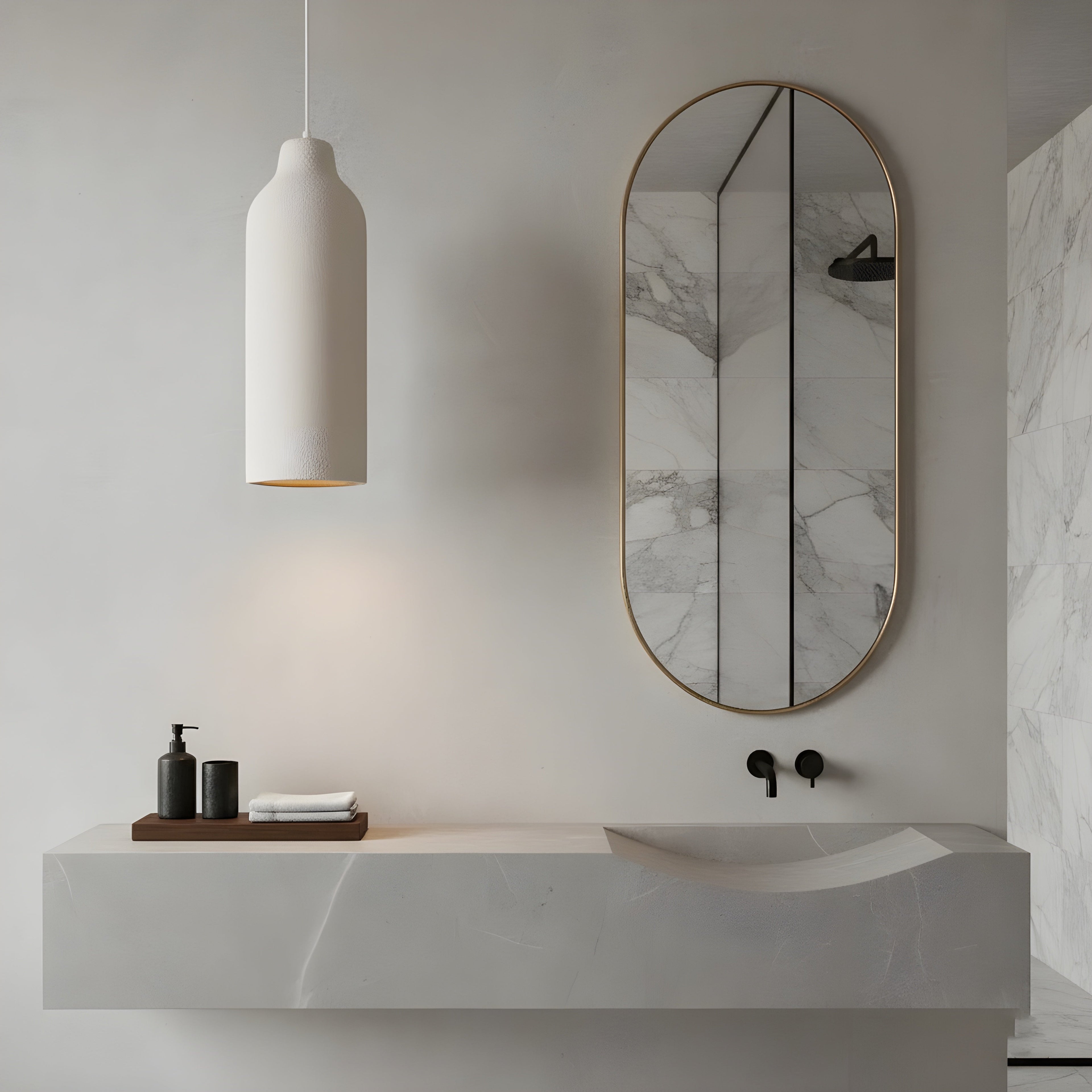 Bathroom - Stone+Lumen